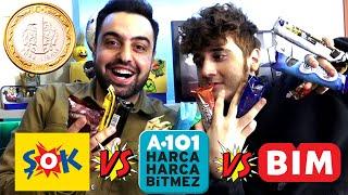 ŞOK VS A101 VS BİM  HANGİSİNİN ABUR CUBURU DAHA PAHALI ?