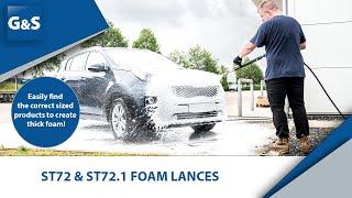 ST72 & ST72.1 Foam Lances amazing thick foam