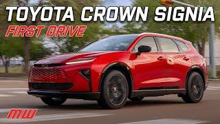 2025 Toyota Crown Signia  MotorWeek First Drive