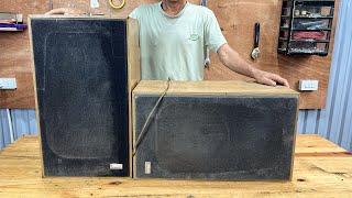 Restoration PIONEER Speaker That Have Been Neglected For Many Years  Amazing Restoration Project