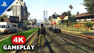 Grand Theft Auto V GTA 5 PS5 Next-Gen Free Roam Gameplay 4K 60FPS HDR + Ray Tracing