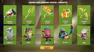 Choose Your Legendary Weapon + Character  Zooba #zooba #gameplay