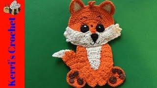 Baby Fox Crochet Tutorial - Crochet Applique Tutorial