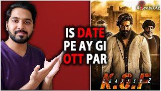 KGF Chapter 2 OTT Release Date  KGF 2 Latest OTT Update  KGF 2 Release Date On Amazon Prime & ZEE5