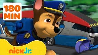 PAW Patrols Chase is On The Case Best Moments ⭐️ 3 Hour Compilation  Nick Jr.