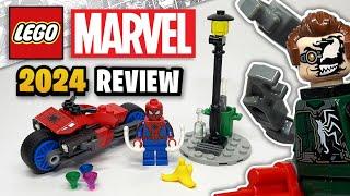 LEGO Marvel Motorcycle Chase Spider-Man vs. Doc Ock 76275 - EARLY 2024 Set Review