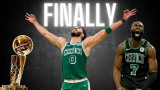 The Celtics FINALLY Win another Championship