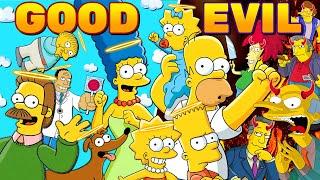 Every Character In The Simpsons Ranked Good to Evil