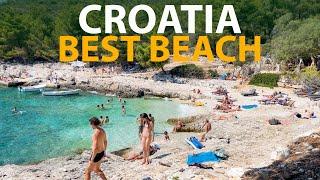 4k Beach Walk - Croatia Best Beach Summer Walk 2022