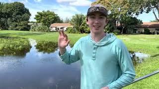 BASS FISHING PRODUCTIONS Saving Invasive Fish TRAPPED in HURRICANE FLOOD