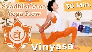 Svadhisthana Chakra Yoga Flow mit Sonya  Vinyasa Komme ins Fließen  30 Minuten  Yoga Vidya