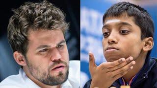 Praggnanandhaa Stuns Magnus Carlsen Airthings Chess Masters