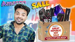 Best  Deals On Pc Parts 🪛Amazon Republic Day Sale Big Discount on SSD RAM CPU