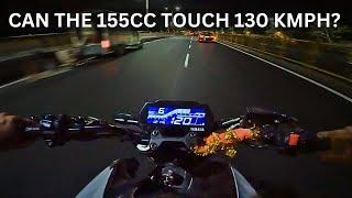 Yamaha MT 15 top speed 2024 test Run  mt 15 exhaust sound 