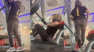 Hijab Style Try On Gym Leggings Local Products