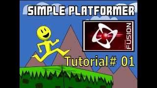 Simple Platformer Tutorial #1 For Clickteam Fusion 2.5