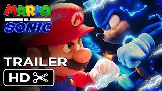 MARIO vs. SONIC  The Movie 2024 Teaser Trailer Concept - Nintendo & SEGA HD