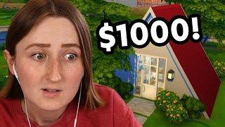 i built an entire sims house for less than $1000