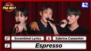 Does P1Harmony know the lyrics to Espresso?  Get On The Mic  Lovin On Me Leave the Door Open