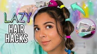 DIY Hair Hacks Every LAZY PERSON Should Know Quick & Easy Hairstyles for School