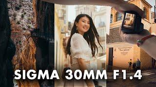SIGMA 30MM F1.4 & SONY APSC  POV STREET PHOTOGRAPHY  MALAGA