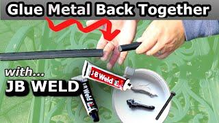 How JB Weld SAVED My Metal Patio Furniture + Trick to Add Strength