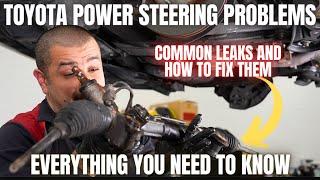 Toyota Power Steering Problems  Everything You Need To Know about Common Leaks and How to Fix Them