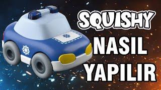 KAGITTAN ARABA CAR SQUİSHY YAPILMASI - YAPIMI - NASIL YAPILIR - SUKUŞİ - OYUNCAK HEDİYE TV