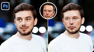How to Swap Face in Photoshop Elon Musk  GFX Tutorials