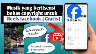 Cara download musik bebas hak cipta di facebookoriginal audio facebook reels