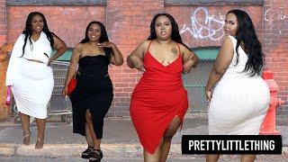 PrettyLittleThing Plus Size Try On Haul