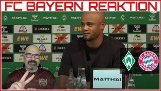 FC Bayern Reaktion ️ zum Pressetalk nach Werder Bremen - FC Bayern am 4. BL Spieltag