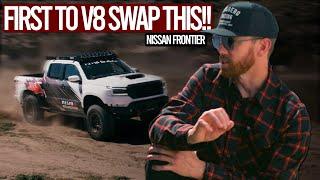 Front To Back On The Worlds First V8 Swapped Frontier  D41 Nissan Frontier