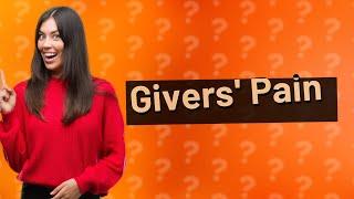 Why are givers hurt?