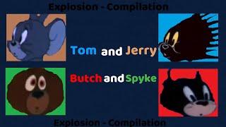 Tom and Jerry - Explosions Compilation