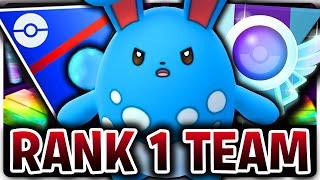 *XL* AZUMARILL IS BACK RANK 1 IN THE WORLD IN THE GREAT LEAGUE  GO BATTLE LEAGUE