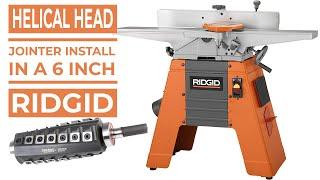 The Best Upgrade for your Jointer  Helical Head