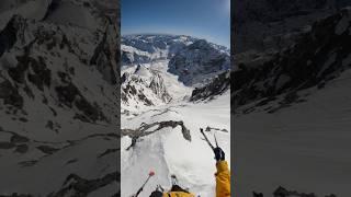 Aaron Durogati taking on the king of the South Tyrolean Alps  Ortler 3905m  Minnigerode couloir