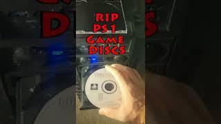 Backup Playstation game for emulation #shorts