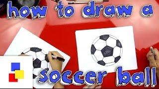 How To Draw A Soccer Ball