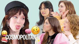 Yellowjackets Cast Tests Skills By Acting Out Emojis *IMPRESSIVE*  Thats So Emo  Cosmopolitan