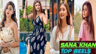 Sana Khan New Instagram reels  Sana Khan TikTok  New Viral Reels  Trending Instagram Reels