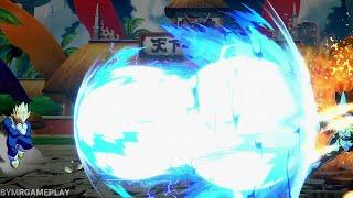 Choque de Poderes  Cell Solar Kamehameha vs Final Flash Vegeta Dragon Ball Fighterz