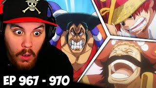 One Piece Episode 967 968 969 970 Reaction - BEST ONE PIECE BACKSTORY