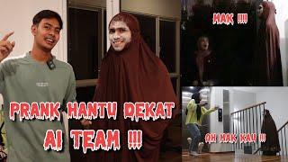 PRANK HANTU DI BULAN RAMADHAN  MIMIE TAKUT SAMPAI BERLARI….