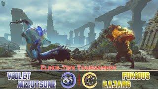 Furious Rajang VS Violet Mizutsune Turf War Deathmatch  Elder Tier Tournament MH Sunbreak