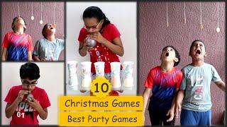 10 Christmas Party Games  Indoor games  Party Games for Kids  Kids Party Games  New Year Games