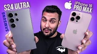 Let Me Help YOU  - Samsung S24 Ultra vs iPhone 16 Pro Max