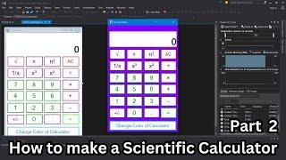 How to Make a Calculator in C# Windows Form Application Part 2