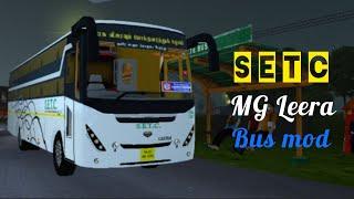 New SETC MG Leera bus mod for Bussid with our livery  #setc#bus#tnbus#androidgamingwithhari 